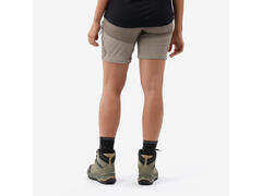 Pantalon Modulabil 2 în 1 Trekking la Munte MT500 Bej Damă - 38 (L31)