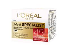 Crema antirid pentru fata L'Oreal Paris age specialist 45+ de zi 50 ml