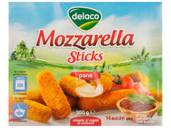 Delaco Sticks branza Mozzarella pane 300 g