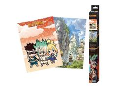 Set 2 Chibi Posters DR STONE, Artworks, 52x38 cm