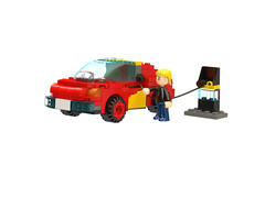 Blockz Set masina electrica 137 piese