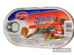 Sprot in sos tomat Evra Fish 170 g
