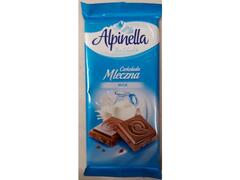 Ciocolata cu lapte Alpinella 90 g