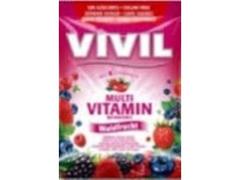 Bomboane cu fructe de padure Multi Vitamin, Vivil 60 g