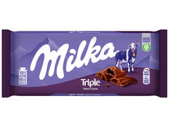 Milka ciocolata Triple crema cacao 90g