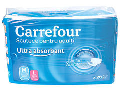 Scutece Pentru Adulti Medium Carrefour 28 Buc