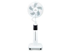 Ventilator cu picior Carrefour HMF16-25, 80 W, Alb