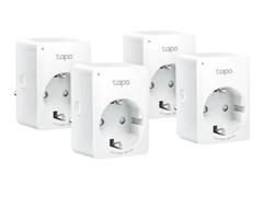 Pachet 4 prize inteligente TP-Link Mini Tapo P110, Wi-Fi, monitorizare energie, control vocal, compatibil Android/iOS, Amazon Alexa si Google Assistant (Alb)