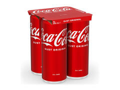 Bautura carbogazoasa Coca-Cola, 4 x 0.33 l