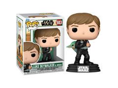 Figurina Funko Pop! Vinyl: Star Wars - Luke Skywalker & Grogu