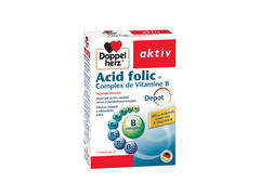 Acid Folic Complex de Vitamina B, 30 comprimate, Doppelherz