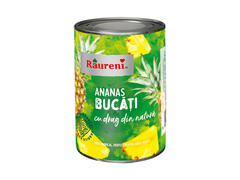 Compot De Ananas Bucati Raureni 567G