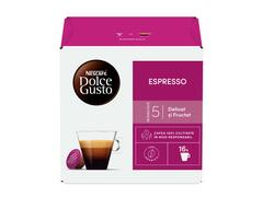 Nescafé Dolce Gusto Espresso, capsule cafea, cutie cu 16 capsule, 16 bauturi, 88g