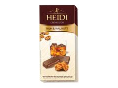 Ciocolata Heidi cu Crema cu Rom si Nuca 90g