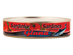 Sardine in sos tomat 215 g Giana