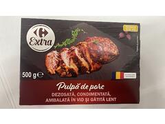 Pulpa porc gatita lent 500G Carrefour Extra