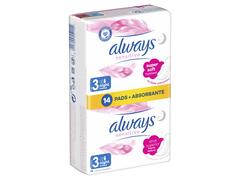 Absorbante Always Platinum Secure Night, 14 buc