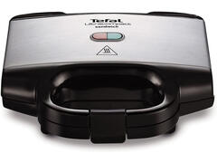 Sandwich maker Tefal SM157236, 700W, sistem de blocare, invelis antiaderent, negru