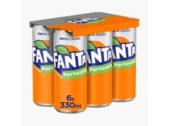 Fanta Bautura carbo portocale doza 6x0.33l