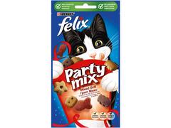 FELIX PARTY MIX Mixed Grill cu Vita Pui Somon recompense pentru pisici 60 g