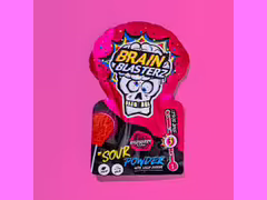 Brain blasterz  sour powder capsuni