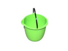 Galeata Cu Toarta Mobila, Plastic, 5 L, Verde