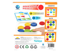 Joc de societate, Smile Games, Aranjeaza piesele, 24 piese