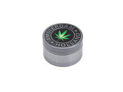 Grinder Amsterdam Leaf aluminiu 3 parti