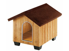 Cusca din lemn pentru caini Ferplast Domus S 61x74.5x55cm