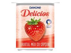 Danone Delicios iaurt capsuni 1.9% grasime 125 g