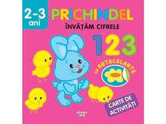 # Prichindel. Invatam Cifrele. Carte De Activitati Cu Autocolante. 2-3 Ani