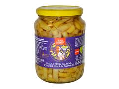 Hanul Boieresc Fasole pastai galbena, rotunda, taiata in saramura 660 g