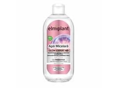 Elmiplant Glow Expert 4D Apa Micelara Iluminatoare, Pentru Fata, Ochi Si Buze, Cu Prebiotice, 400Ml
