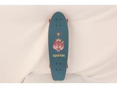 Skateboard Sporter ABEC9, 74.5 x 22.5 x 15 cm, roti PU, Multicolor