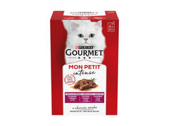 Gourmet Mon Petit cu vita, vanat, ficat, hrana umeda pentru pisici, 6 x 50g