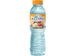 Apa fructata cu aroma de piersica Bucovina, 0.5 l