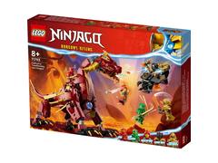 LEGO Ninjago Dragonul de lava transformator cu val de caldura 71793