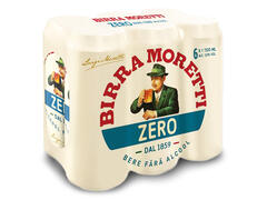Bere Doza Birra Moretti 0.0%Alcool 6x0.5L