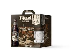 Kozel Dark 330Ml Nrb 1X5 + Halba Cadou