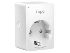 Priza Wi-Fi inteligenta TP-LINK Tapo P100, Schuko, compatibila Google Assistant si Amazon Alexa, programabila (Alb)