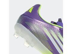 Ghete F50 League FG/MG Mov-Galben Adulți - 39 1/3