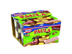 Paula budinca cu vanilie si ciocolata 4 x 125 g