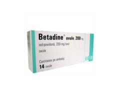 BETADINE 200MG X 14OVULE