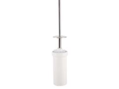 Perie WC Romtatay Martins, ceramica, alb, 10 x 10 x 45 cm