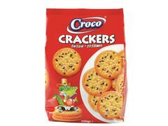 Croco Crackers biscuti cu susan 150 g