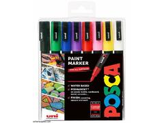 Set Posca 09-13Mm  8 Culori