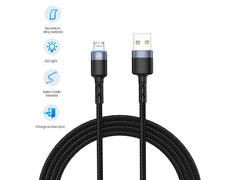 Cablu Tellur Micro-USB 1.2 m, nailon