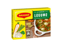 Baza pentru mancare cu gust de legume Maggi, 6 cuburi