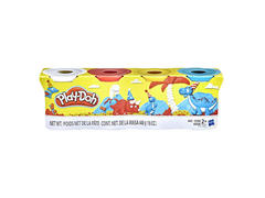 Joc constructii pachet 4 cutii (diverse culori) Play Doh