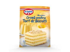 Dr.Oetker Mix pentru Crema pentru Tort de Biscuiti cu gust de Vanilie 70g